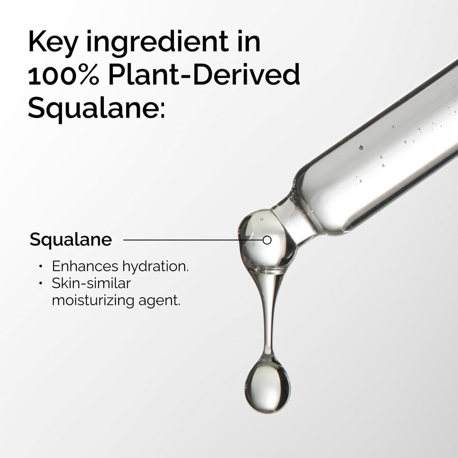 Key ingredients of The Ordinary 100% Plant-Derived Squalane 