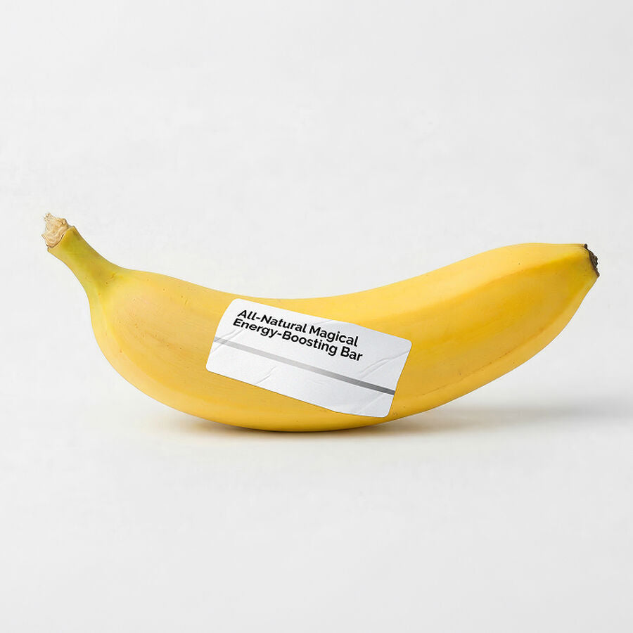 All-Natural Magical Energy-Boosting Bar a.k.a. a Banana 