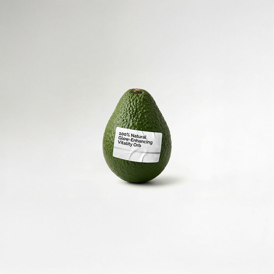 100% Natural Glow-Enhancing Vitality Orb a.k.a. an Avocado