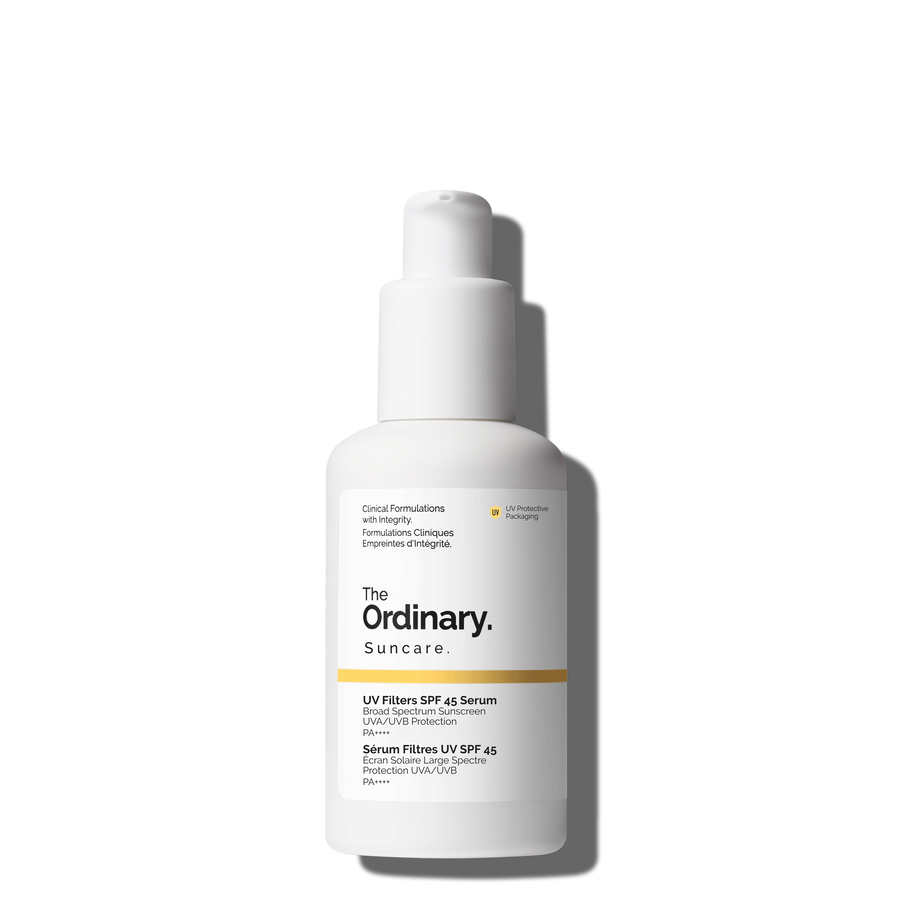 UV Filters SPF 45 Serum bottle